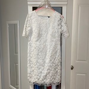 Ann Taylor White Dress